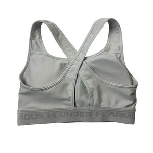 Under Armour Women's White Compression Sports Bra Size S Racerback